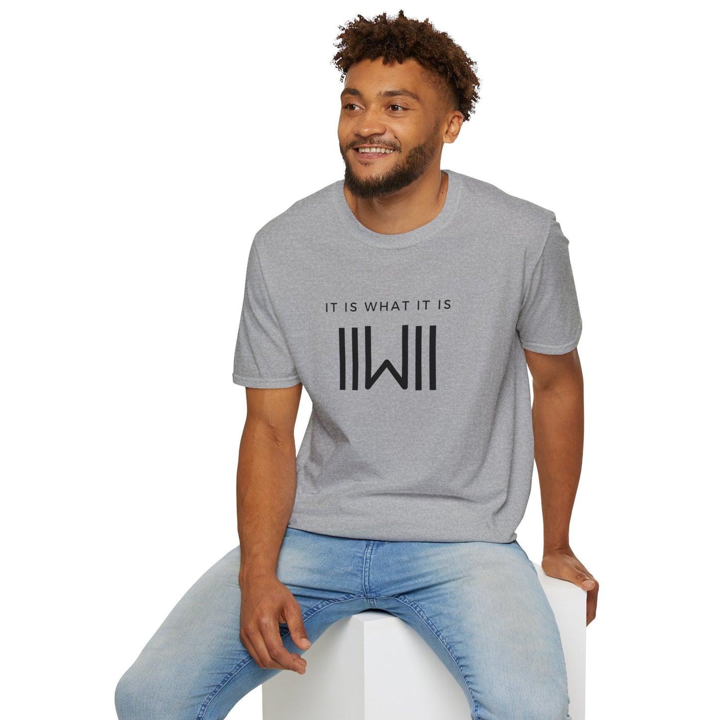 T-shirt - IIWII "It Is What It Is" Unisex Softstyle T-Shirt tee