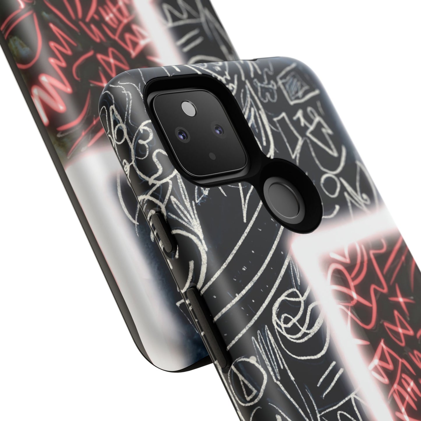 Artistic Phone Case - Unique Design with Quote