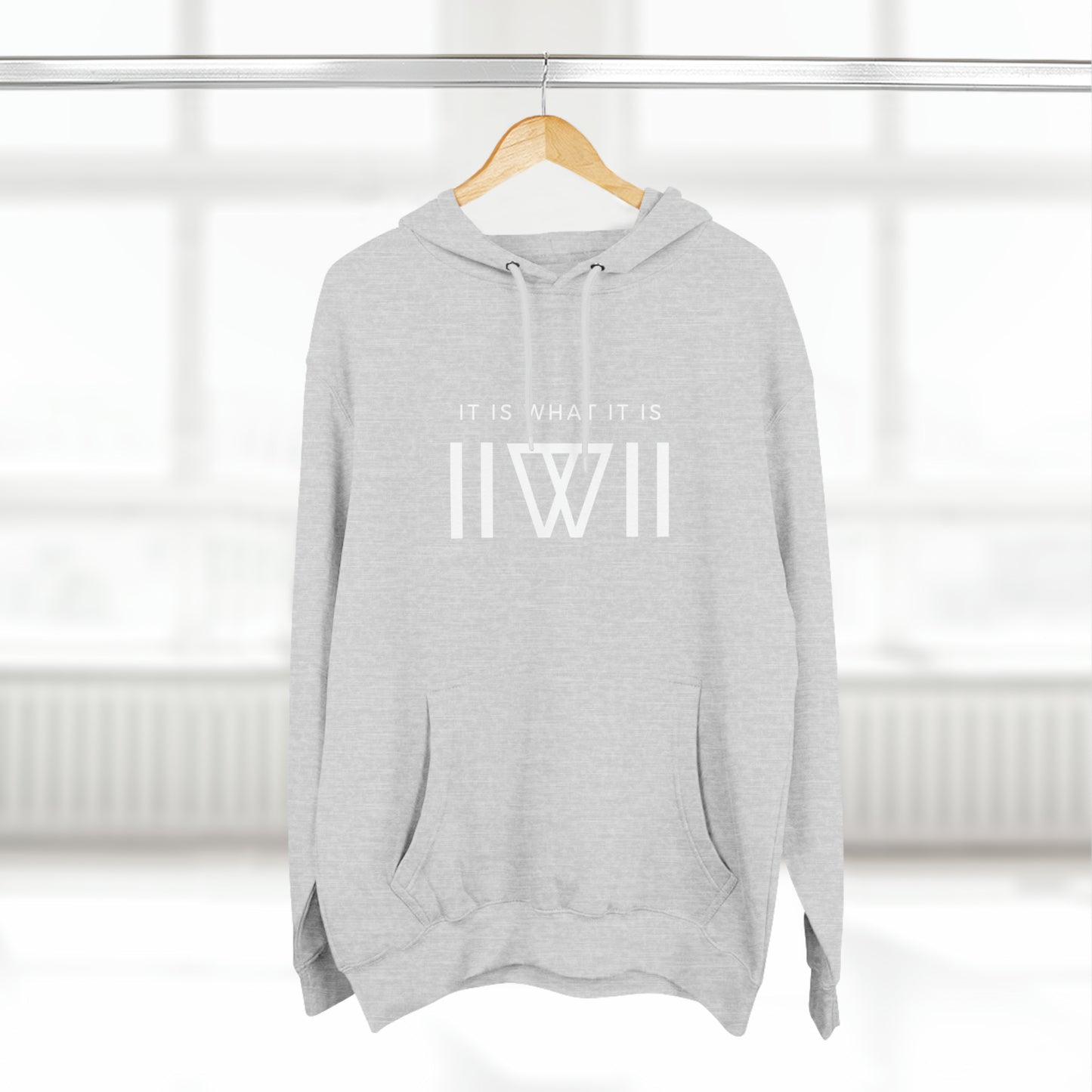 Hoody - IIWII logo Unisex Premium Pullover Hoodie