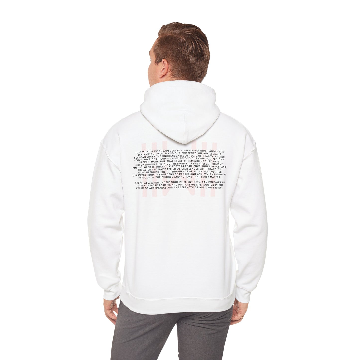 Hoody - IIWII logo branded "statement" Unisex Heavy Blend™ Hooded Sweatshirt