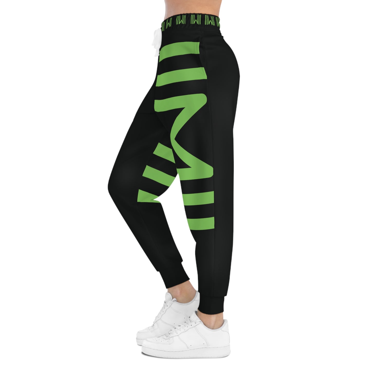 Joggers Jogging Bottoms track - IIWII Unisex logo Athletic Joggers (AOP)