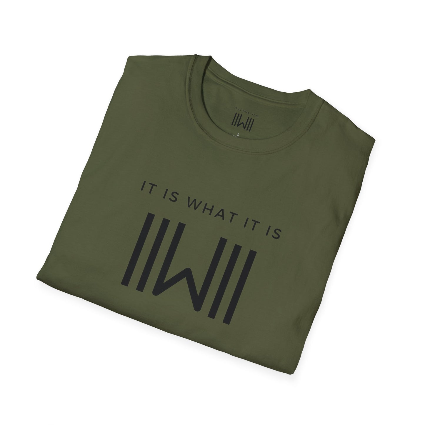 T-shirt - IIWII "It Is What It Is" Unisex Softstyle T-Shirt tee