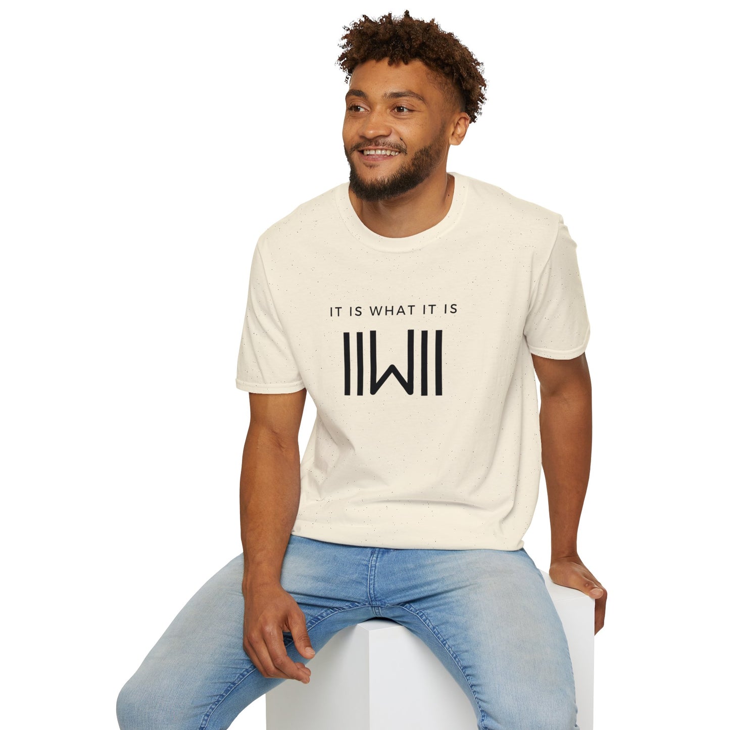 T-shirt - IIWII "It Is What It Is" Unisex Softstyle T-Shirt tee