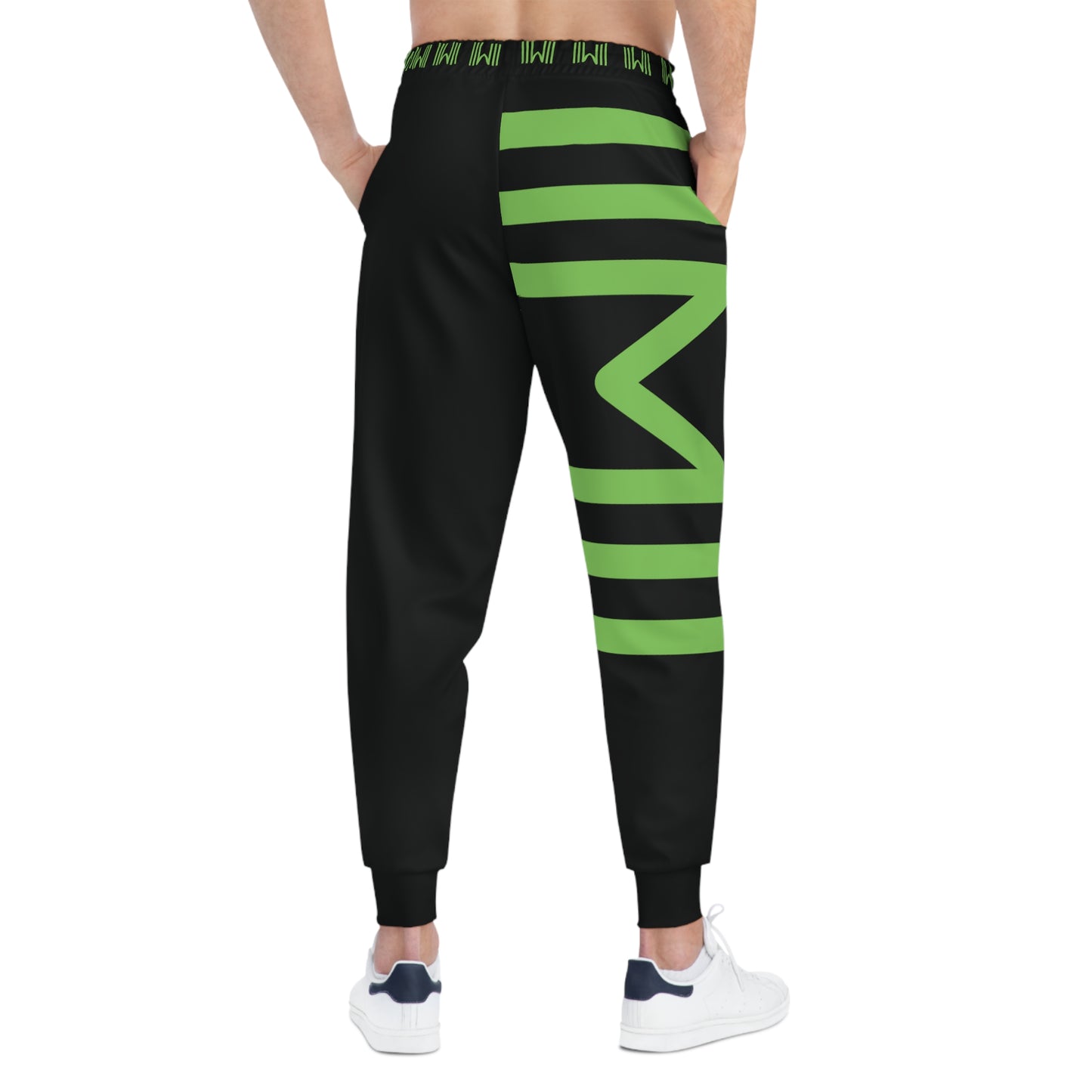 Joggers Jogging Bottoms track - IIWII Unisex logo Athletic Joggers (AOP)