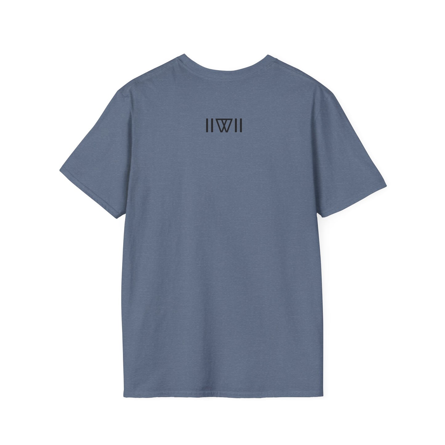 T-Shirt - The Big Logo - IIWII "It Is What It Is" pastel rainbow Unisex Soft style T-Shirt tee