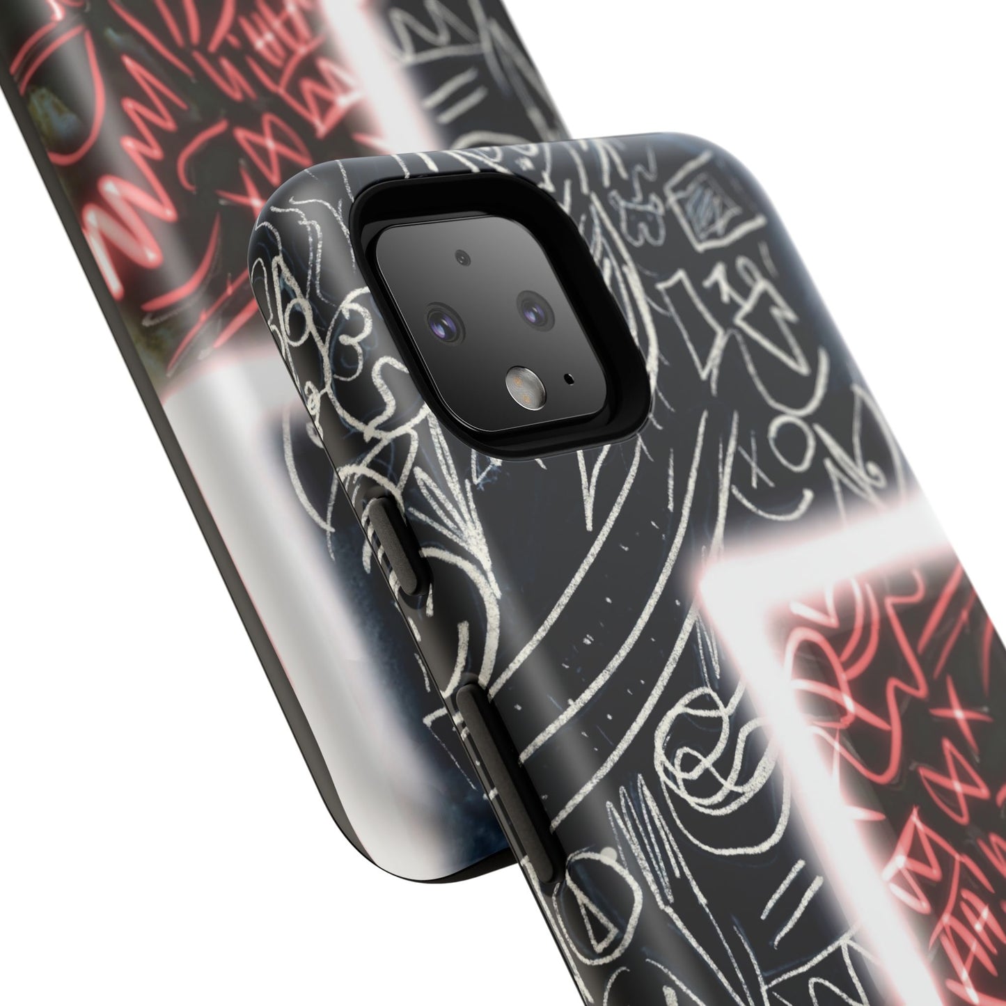 Artistic Phone Case - Unique Design with Quote