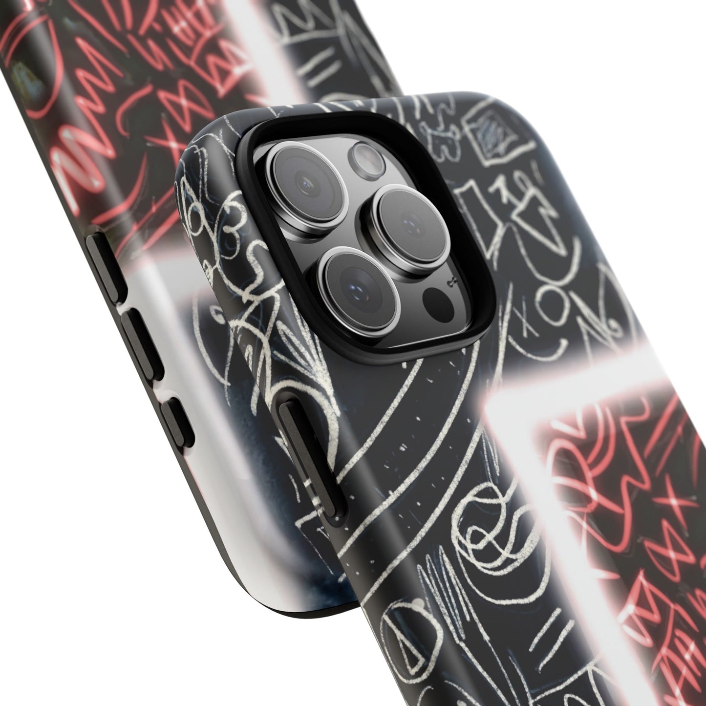 Artistic Phone Case - Unique Design with Quote