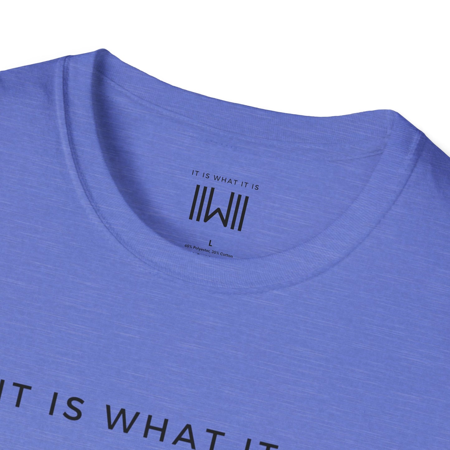 T-shirt - IIWII "It Is What It Is" Unisex Softstyle T-Shirt tee