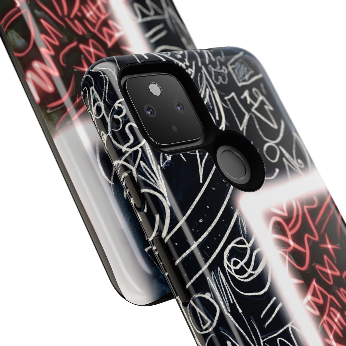 Artistic Phone Case - Unique Design with Quote