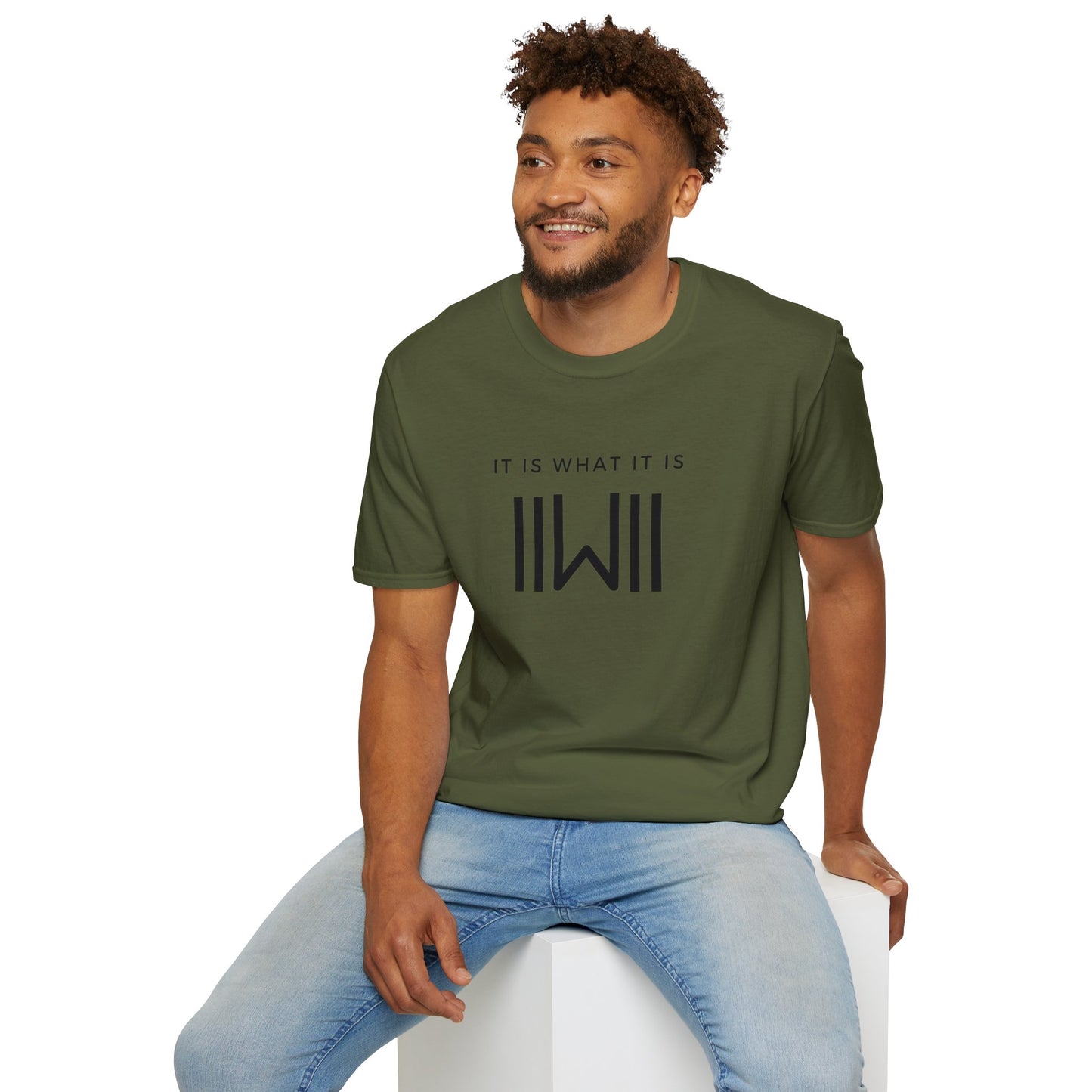 T-shirt - IIWII "It Is What It Is" Unisex Softstyle T-Shirt tee