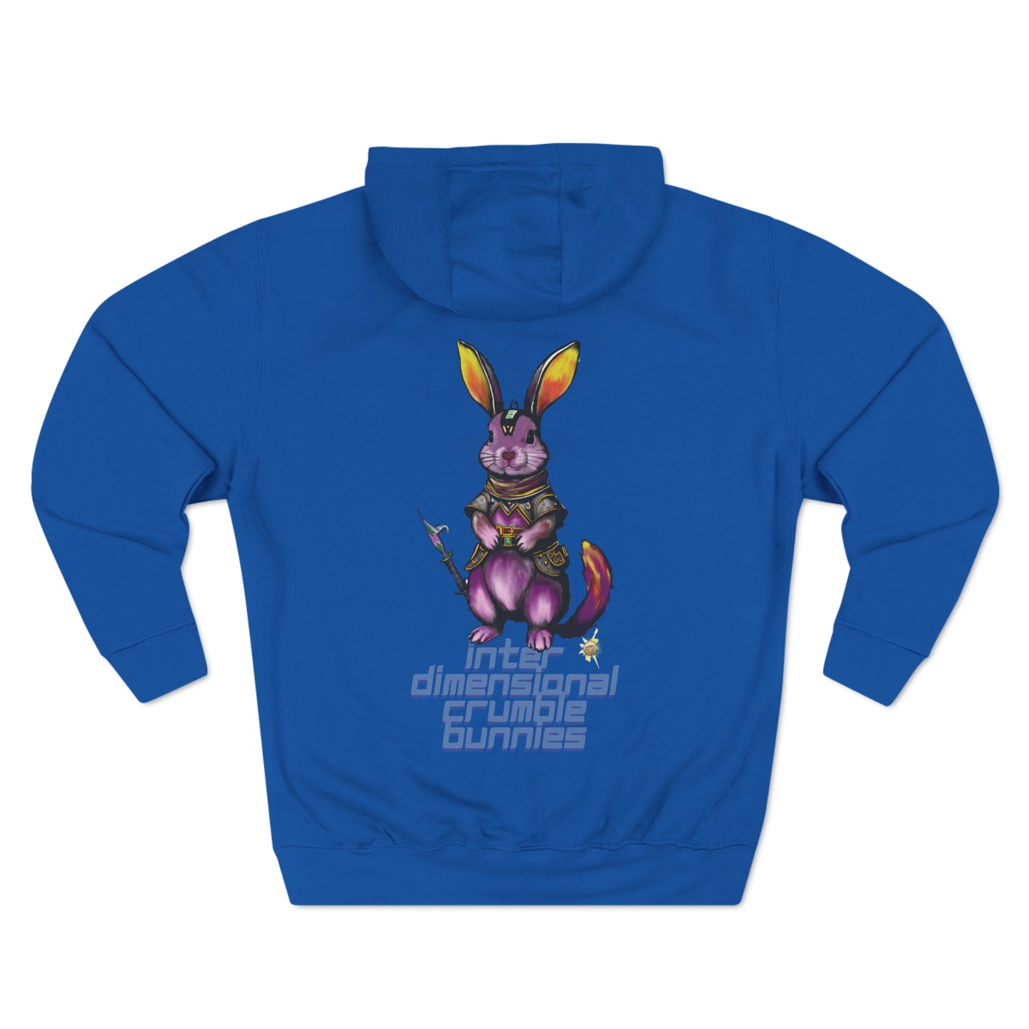 Hoody "Inter-dimensional, crumble bunnies" This is The Protector Guardian,  Unisex Premium Pullover Hoodie