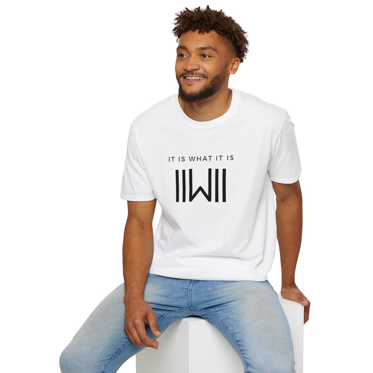 T-shirt - IIWII "It Is What It Is" Unisex Softstyle T-Shirt tee