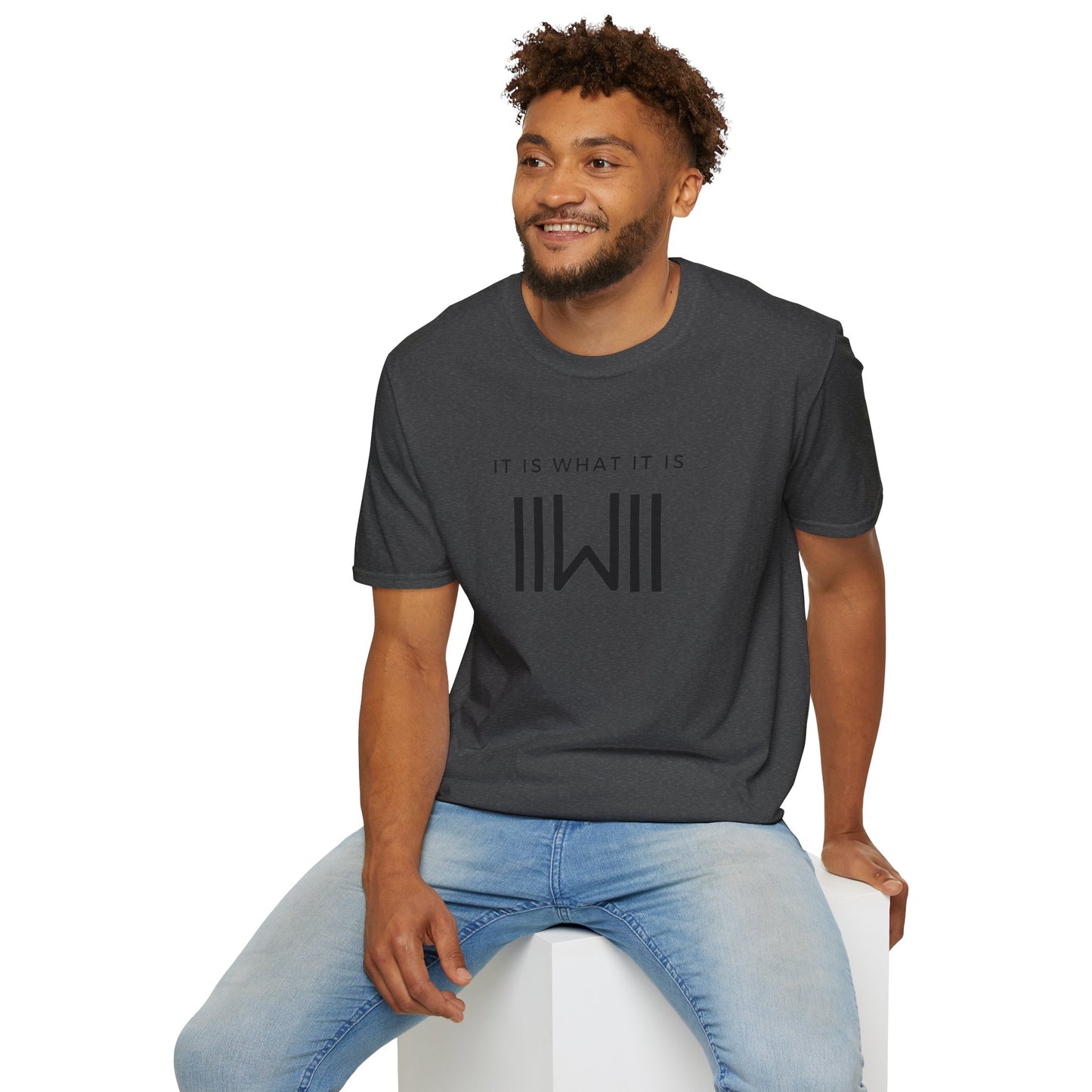T-shirt - IIWII "It Is What It Is" Unisex Softstyle T-Shirt tee