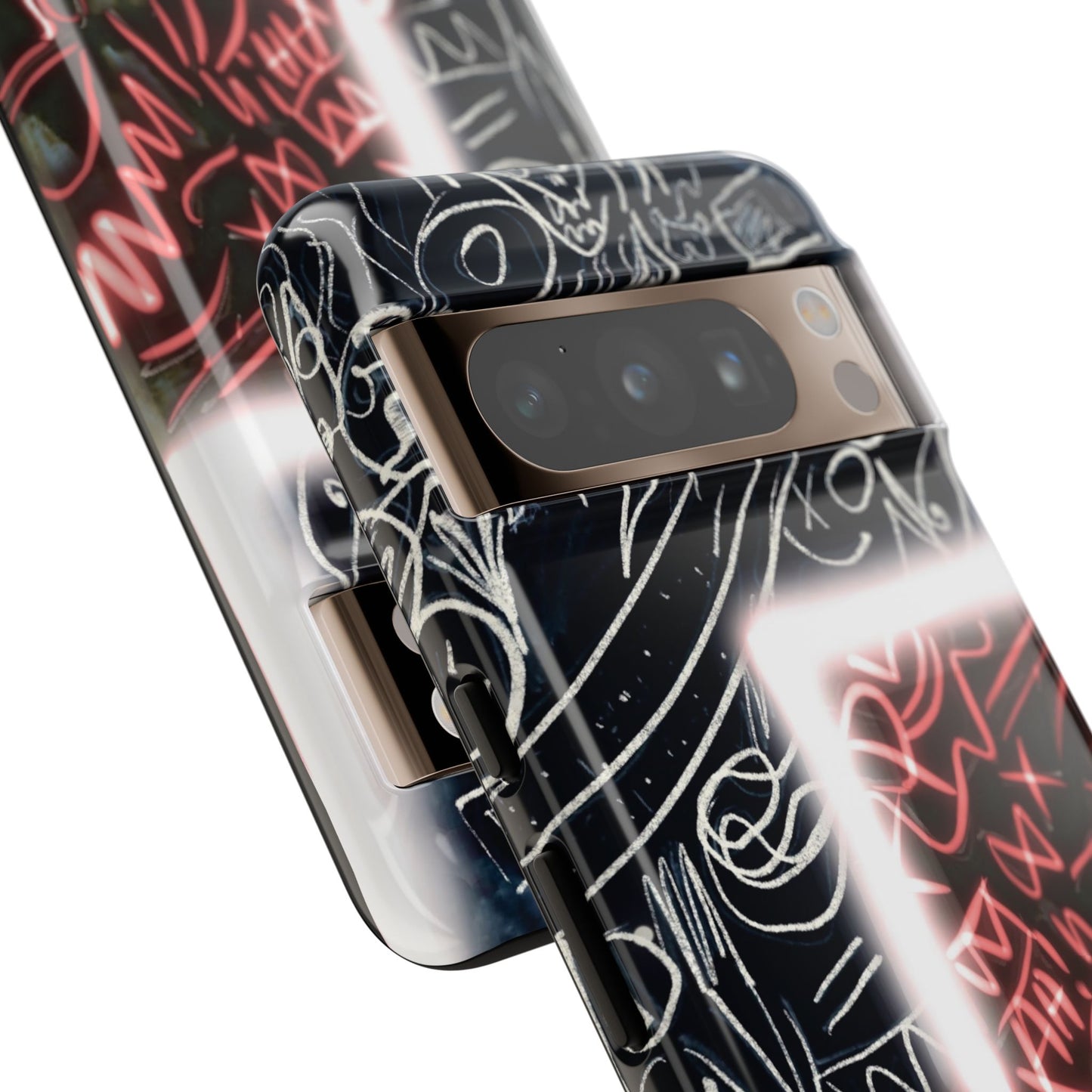 Artistic Phone Case - Unique Design with Quote