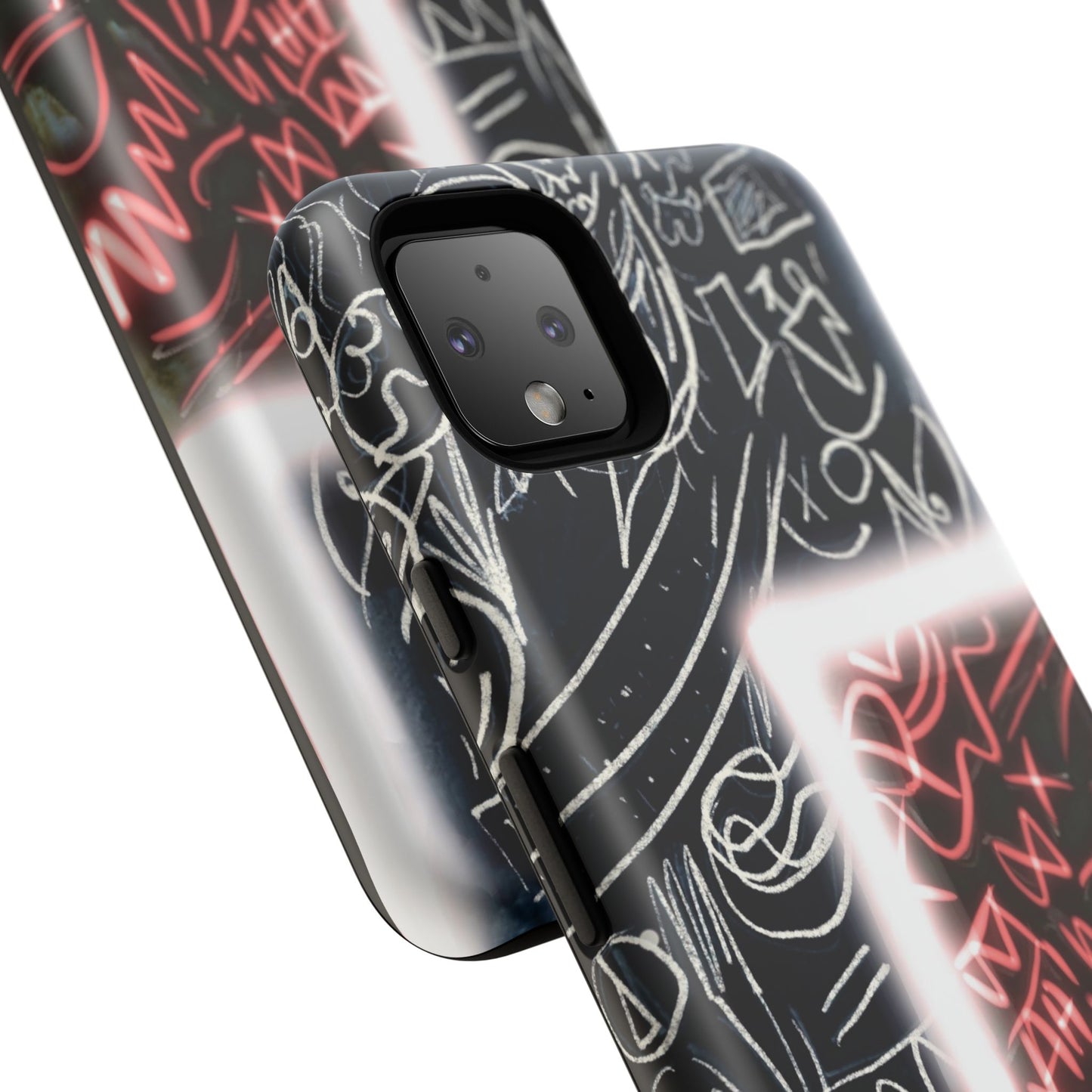 Artistic Phone Case - Unique Design with Quote