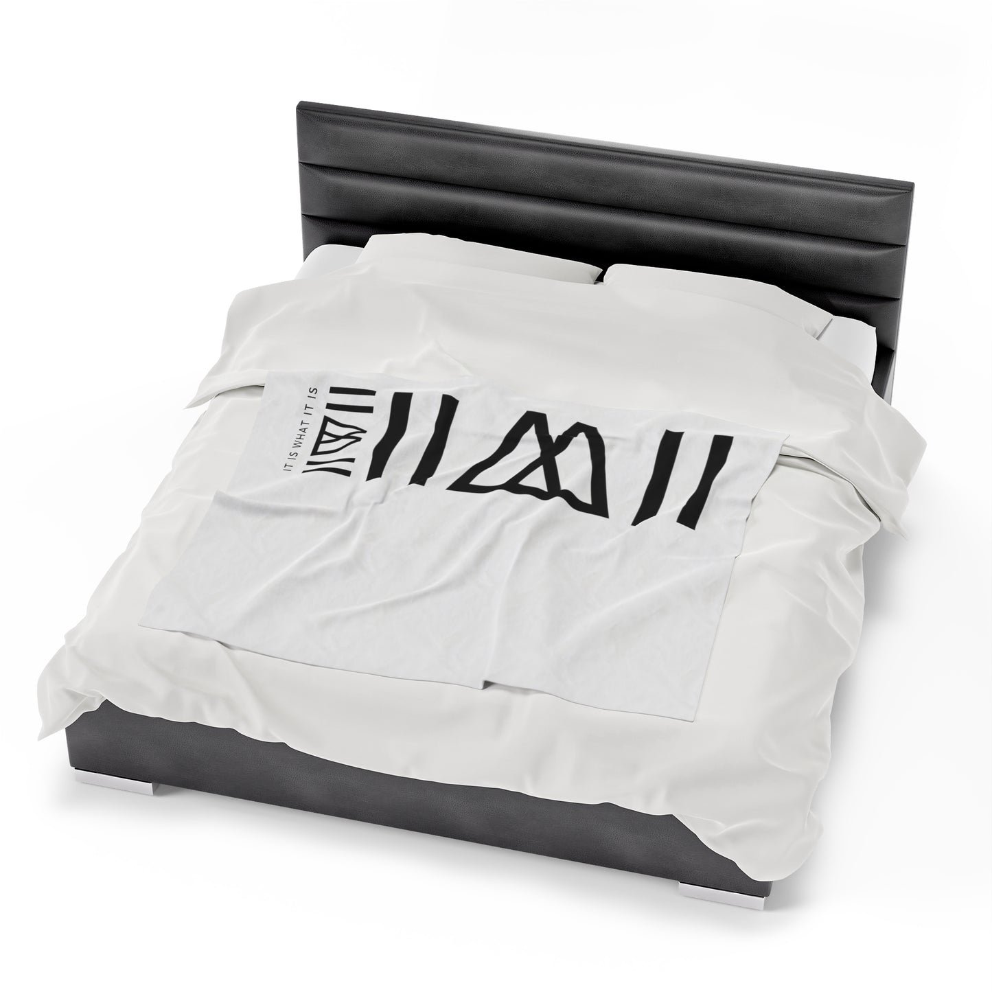 IIWII branded *LOGO* Velveteen Plush Blanket