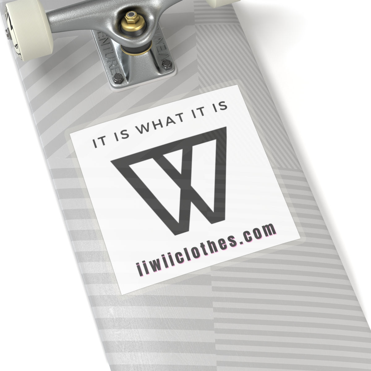 IIWII *graphic logo* Kiss-Cut Stickers