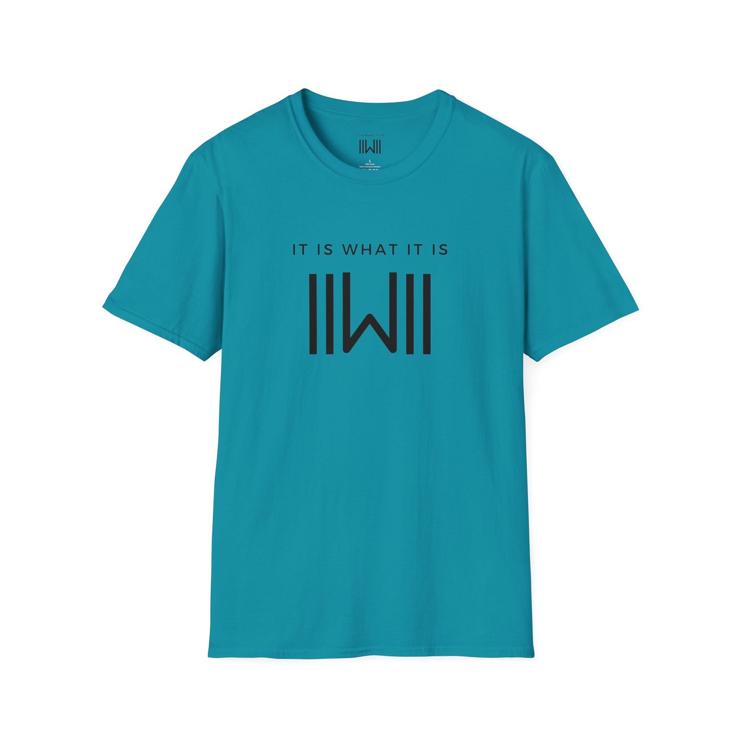 T-shirt - IIWII "It Is What It Is" Unisex Softstyle T-Shirt tee