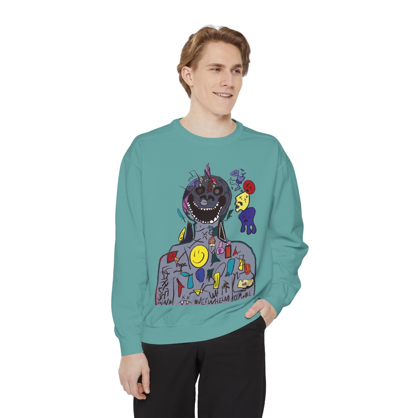 Sweatshirt by SolCreative - "Teefs"