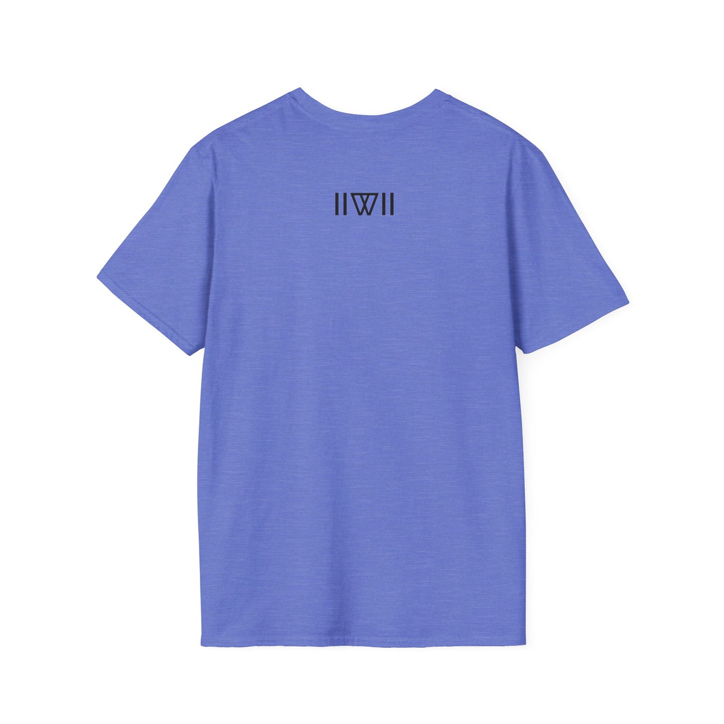 T-Shirt - The Big Logo - IIWII "It Is What It Is" pastel rainbow Unisex Soft style T-Shirt tee