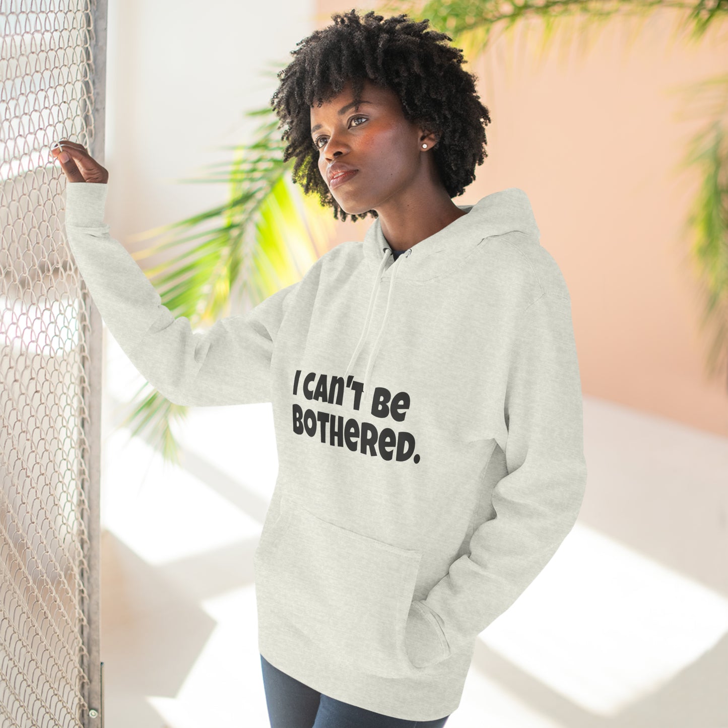 Hoody "I can't be bothered." IIWII – Unisex Premium Pullover Hoodie
