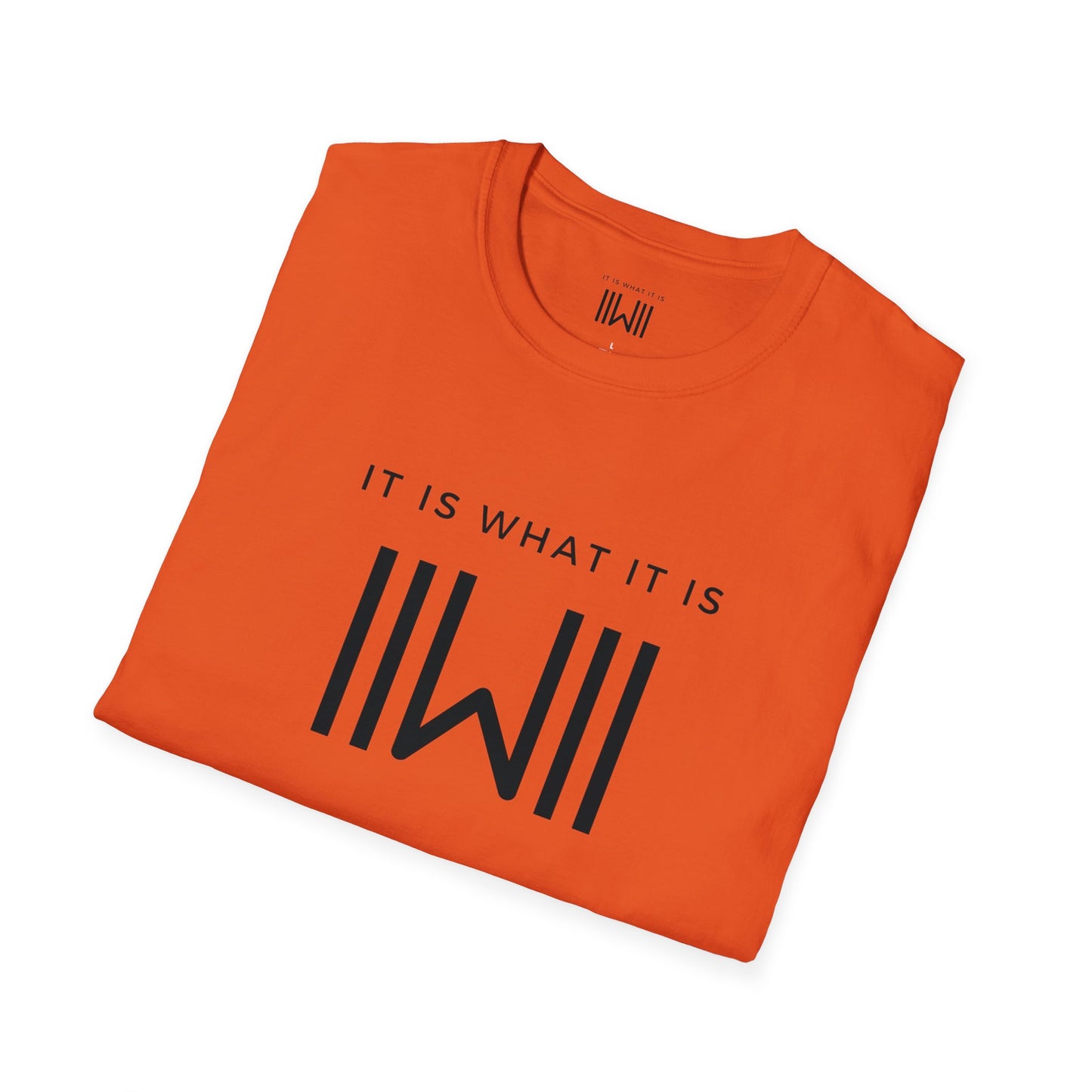 T-shirt - IIWII "It Is What It Is" Unisex Softstyle T-Shirt tee