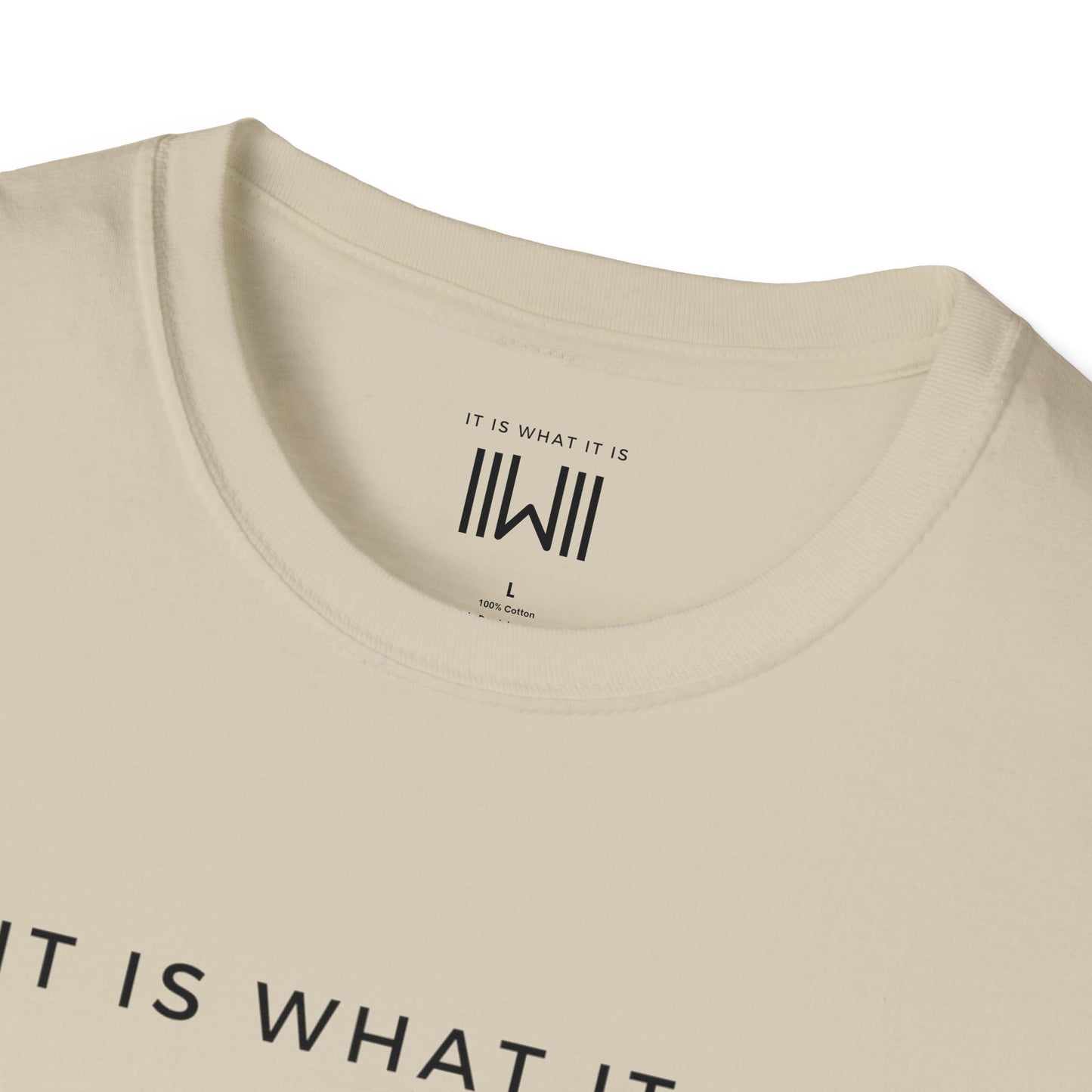 T-shirt - IIWII "It Is What It Is" Unisex Softstyle T-Shirt tee