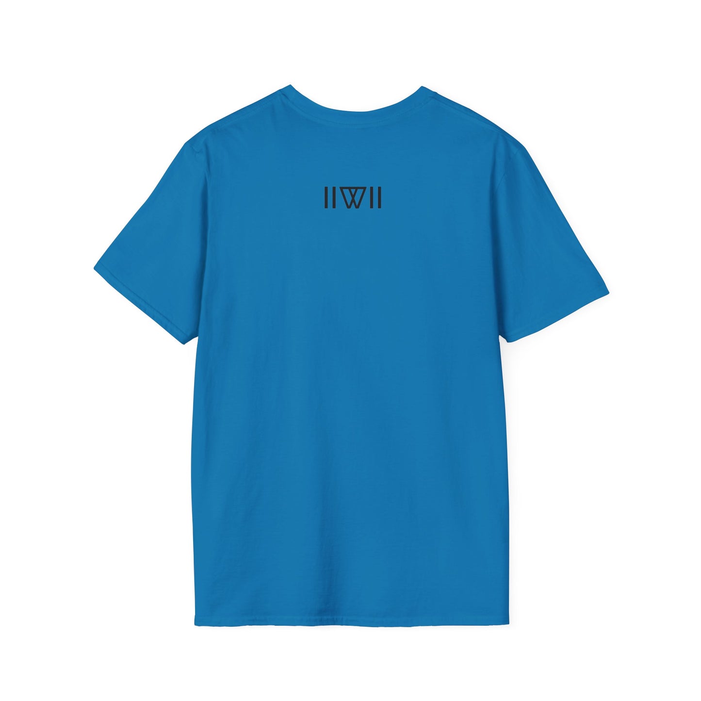 T-Shirt - The Big Logo - IIWII "It Is What It Is" pastel rainbow Unisex Soft style T-Shirt tee