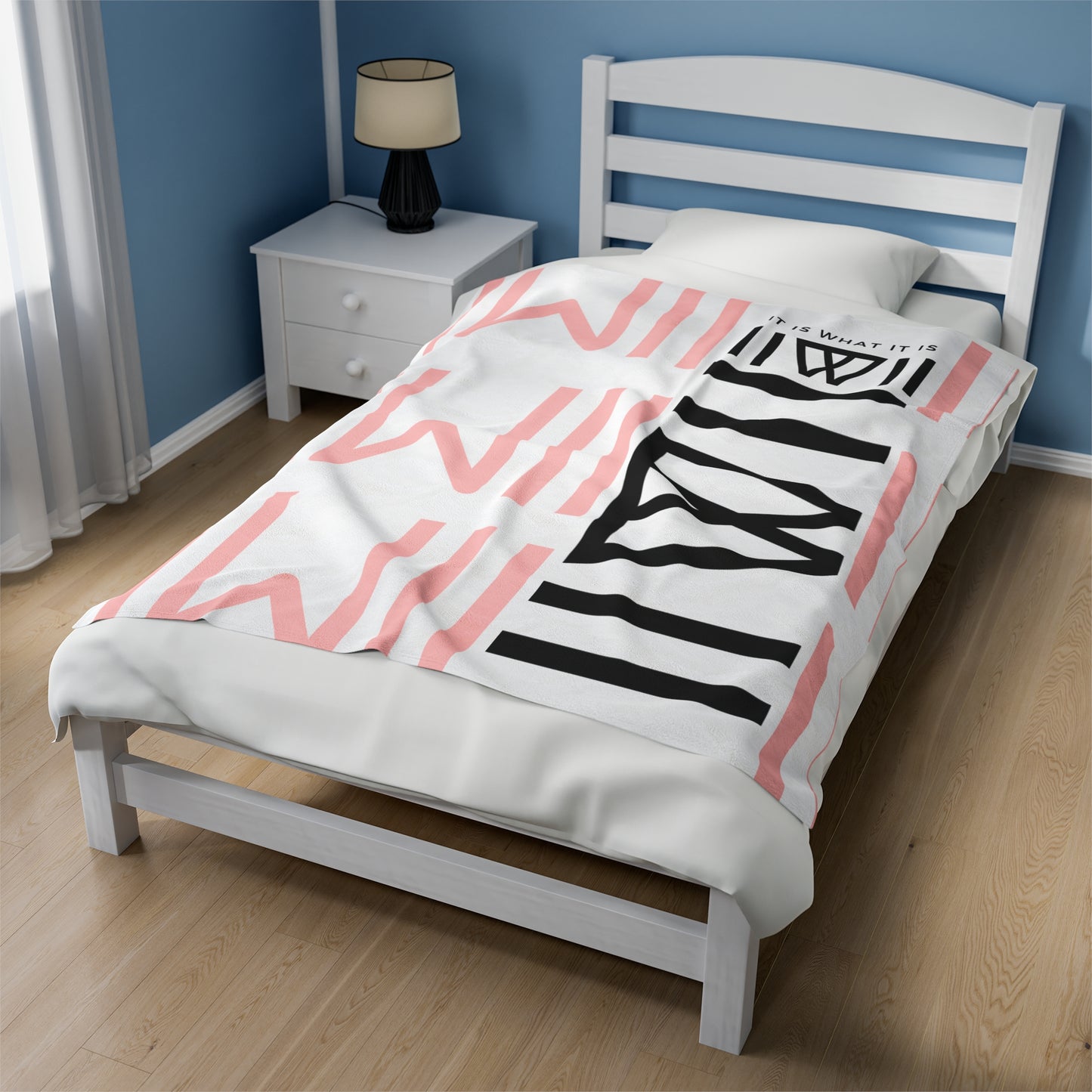 Blanket Bedcover - IIWII branded logo Velveteen Plush Blanket