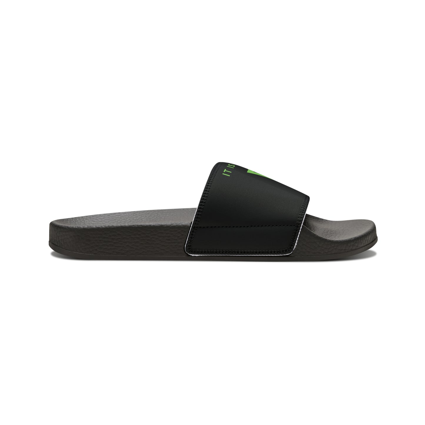 Slide Sandals Flip Flops - IIWII logo branded - Men's PU Slide Sandals