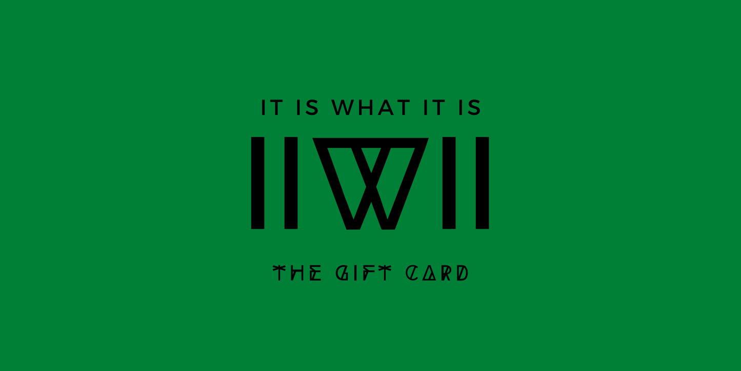 IIWII The Gift Card